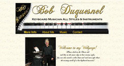 Desktop Screenshot of bobdukemusic.com